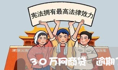 30万网商贷 逾期了/2023081411714